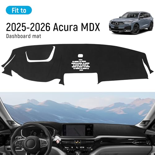 ZZEQYG Dash Cover Mat for Acura MDX 2025-2026 Accessories - Product Imagery