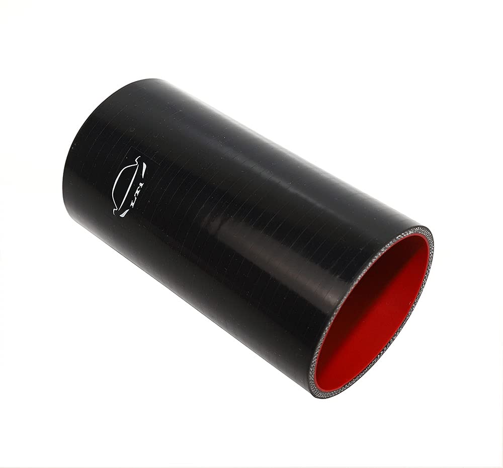 6" Length 4-Ply Reinforced High Temp 3" ID Straight Coupler - Product Imagery