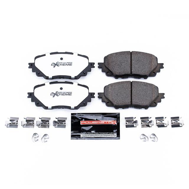 PowerStop Z26 Performance Carbon Fiber Ceramic Brake Pads Front - Product Imagery