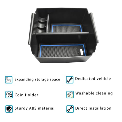 Center Console Organizer Tray for Jeep Wrangler JK/JKU - Product Imagery