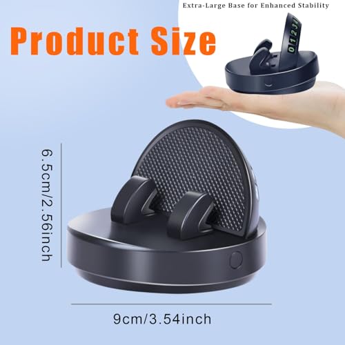 Car Dashboard Phone Mount 360° Rotatable,Adhesive Auto Phone - Product Imagery