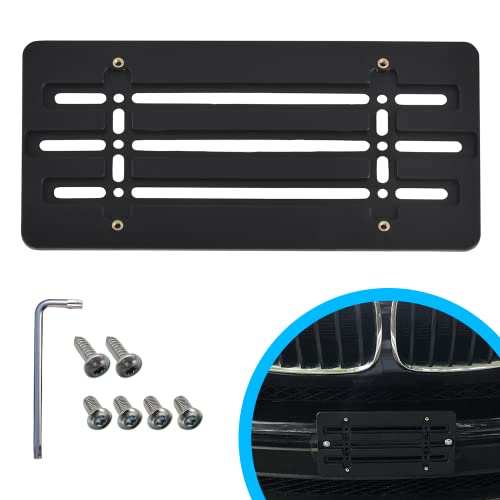 Front Bumper License Plate Bracket for BMW 2000-2026, Plate - Product Imagery