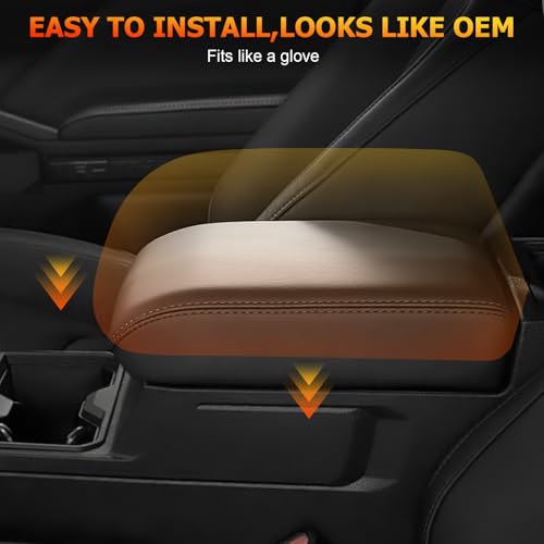 frani Center Console Armrest Cover for 24-26 Toyota Tacoma&25-26 - Product Imagery