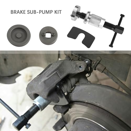 5PCS Brake Caliper Compression Tool Set,Chrome-Plated Steel - Product Imagery