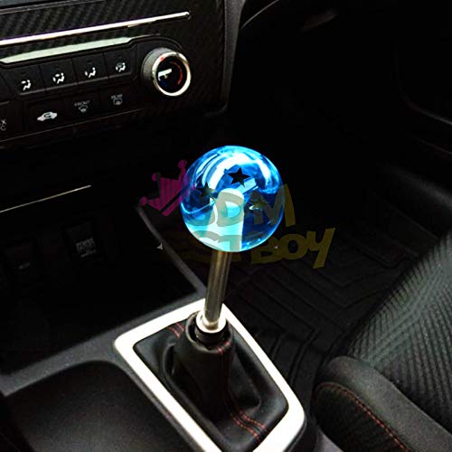 JDMBESTBOY Universal Z Shift Knob Ball 1-7 Star 54mm Adapters - Product Imagery