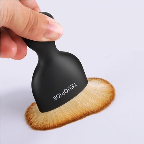 Car Detailing Brush for Interior Dusting and Air Vents, Brown - Product Imagery