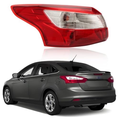 Tail Lights Assembly Compatible with Fo-rd Focus S SE SEL - Product Imagery