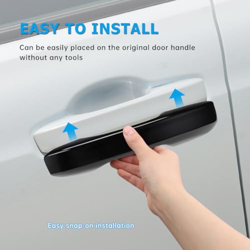 Upgraded Snap-on Door Handle Cover Compatible for 2022-2024 2025 - Product Imagery