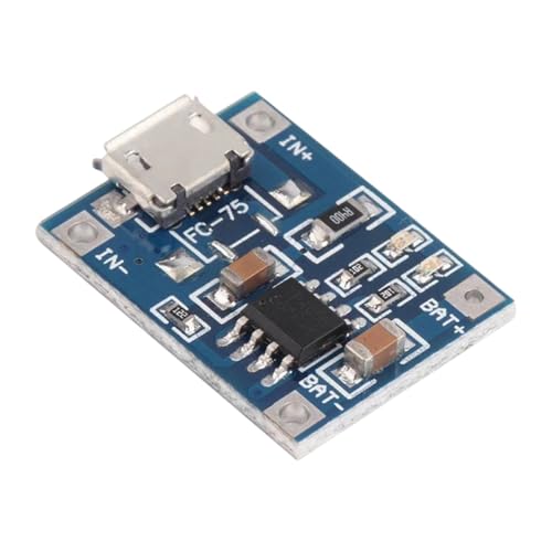 5pcs Micro USB 5V 1A 18650 TP4056 Lithium Ba [ttery Charger - Product Imagery