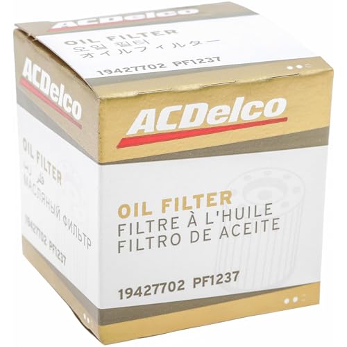 ACDelco Gold PF1237 (19427702) Engine Oil Filter - Product Imagery