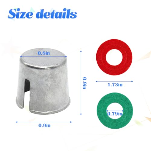 BESULEN 10PCS Car Battery Post Terminal Shims with 12PCS - Product Imagery