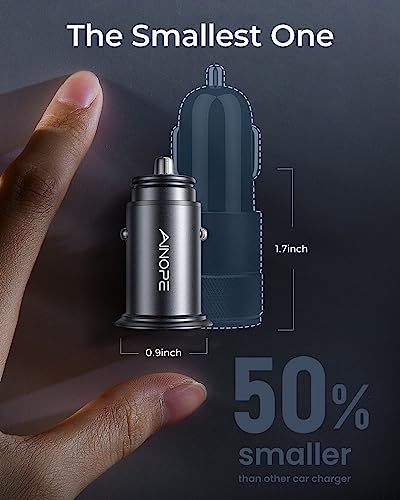 AINOPE 4.8A Car Charger Adapter, Cigarette Lighter USB Car - Product Imagery