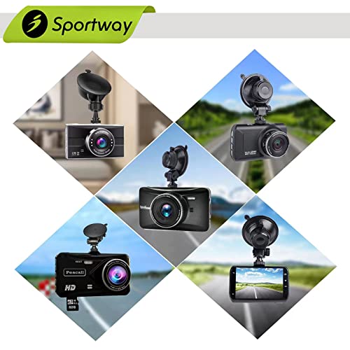 Sportway S501 Dash Cam Suction Mount Holder (5th Gen), - Product Imagery