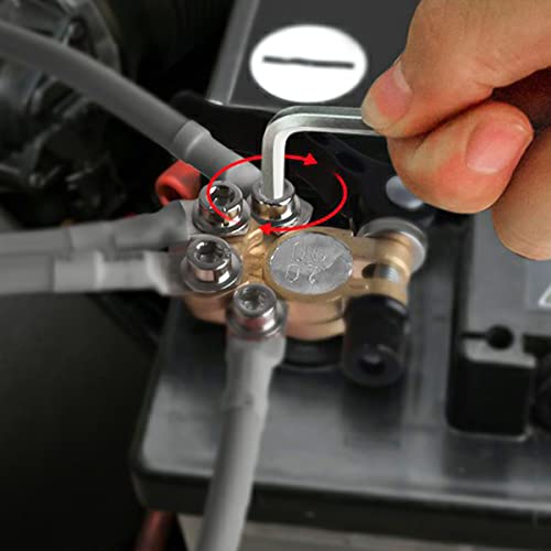 Moly Magnolia 2PCS 4-Way Quick-Release Car Battery Terminal - Product Imagery