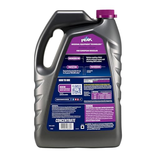 PEAK OET Extended Life Violet Concentrate Antifreeze/Coolant for - Product Imagery