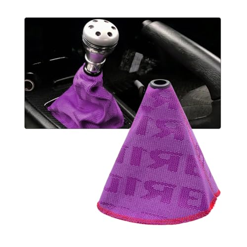 Car Shift Boot Cover, Fabric Shifter Lever Knob Boot Dustproof - Product Imagery
