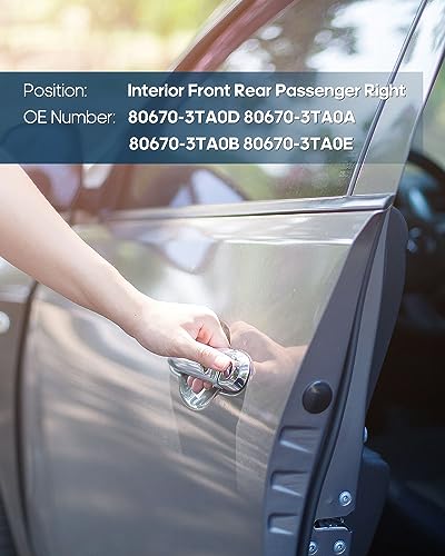 ECCPP Interior Door Handle Fit for Nissan for Altima - Product Imagery