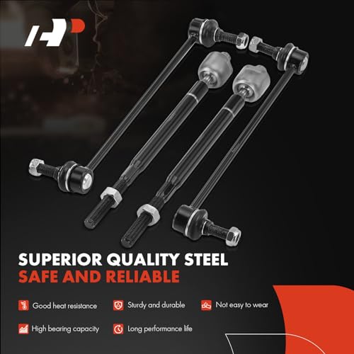 A-Premium 8Pcs Front Suspension Kit, Sway Bar Link, Lower Ball - Product Imagery