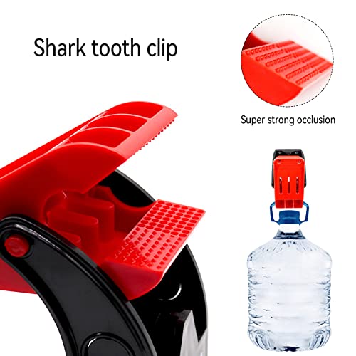 Car Wash Mat Clamps 4 Pack, Swivel Wall-Mounted Heavy-Duty Clips - Product Imagery