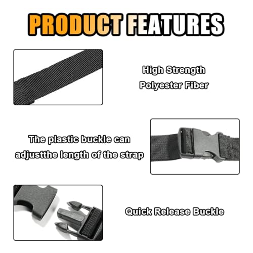 GLSOWEE 39 Inch Car Battery Box Strap, Adjustable Tie Down - Product Imagery
