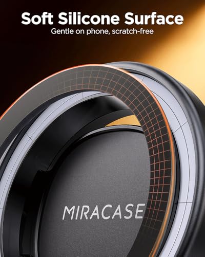 Miracase for MagSafe Car Mount[3800gf Strong Magnet & 90+LBS - Product Imagery