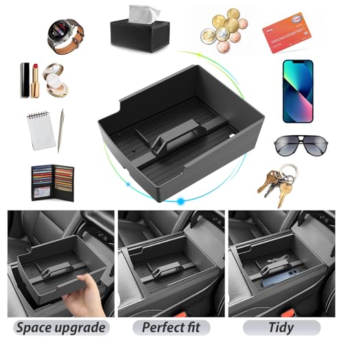 SKTU for 2024 2025 2026 2027 GMC Acadia Center Console Organizer - Product Imagery