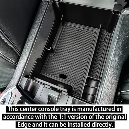 RUNROAD Center Console Organizer Tray For 2021-2024 Ford Edge - Product Imagery