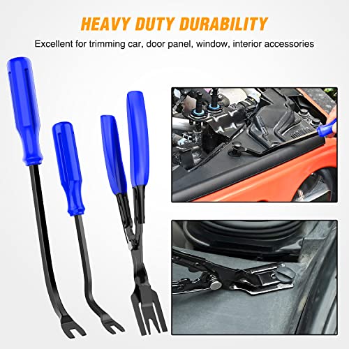 GOOACC 238Pcs Auto Trim Removal Tool and Push Pin Retainer Clip - Product Imagery