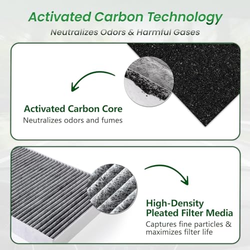 Cabin Air Filter Fits 2019-2025 QX50/Altima, 2022-2025 QX55/QX60 - Product Imagery