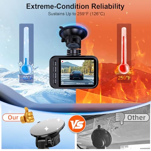 Double Sided Adhesive for Dash Cam: 6Pcs 56mm Heat Resistant - Product Imagery