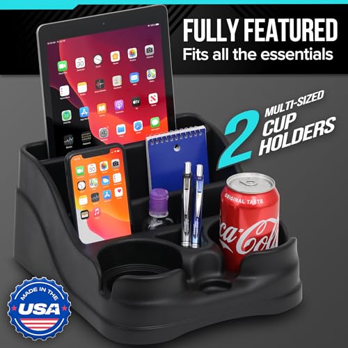 Moblorg Small Center Console for Cars, Trucks, Minivans, SUVs, - Product Imagery
