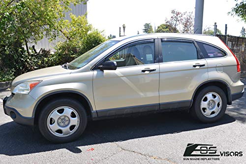for 2007-2011 Honda CR-V CRV | EOS Visors in-Channel Style JDM - Product Imagery