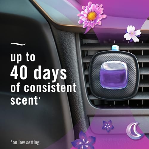 Febreze Car Air Freshener Vent Clip Gain Moonlight Breeze Scent, - Product Imagery