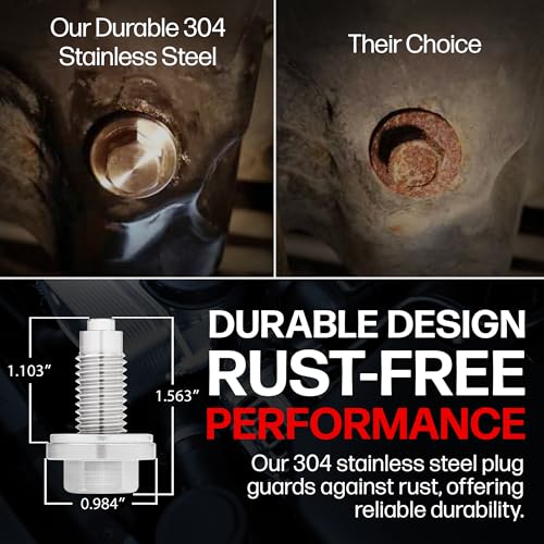 Votex - Magnetic Oil Drain Plug fits Ford Escape (2011-2026) - - Product Imagery