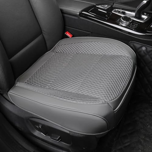 1 Pack Gray Ventilated Bottom Car Seat Cover - Product Imagery