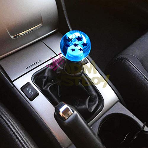 JDMBESTBOY Universal Z Shift Knob Ball 1-7 Star 54mm Adapters - Product Imagery