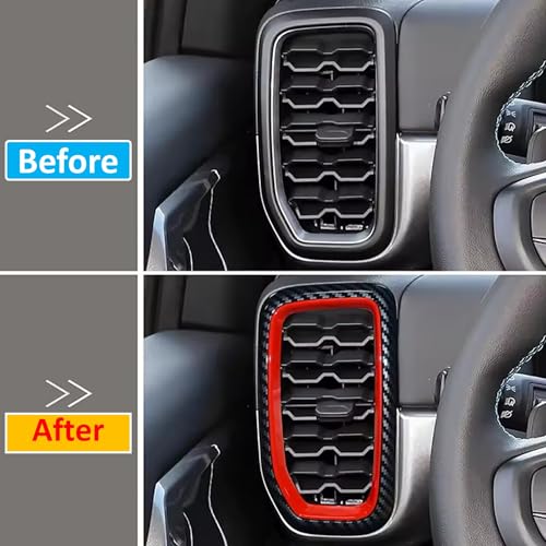 Air Condition Vent Outlet Cover Trims Compatible with Ford - Product Imagery