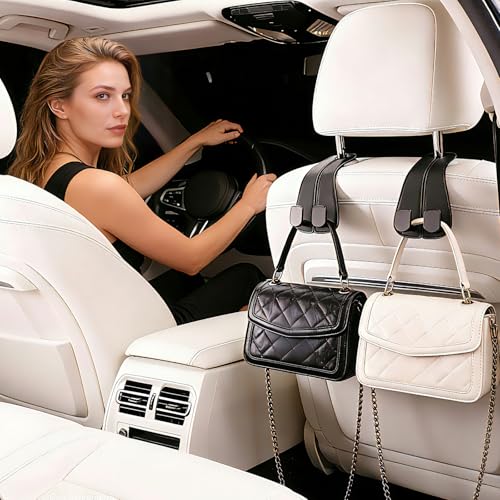 car hooks for purses and bags cute car purse hook seat headrest - Product Imagery