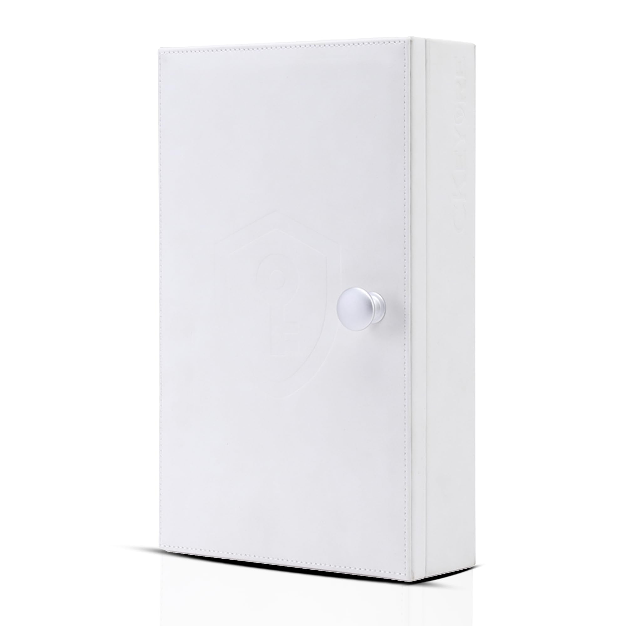 CKEYURE Premium XL PU Leather Faraday Box for Car Keys Wall - Product Imagery