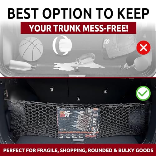 Envelope Style Automotive Trunk Mesh Cargo Net for Hyundai - Product Imagery