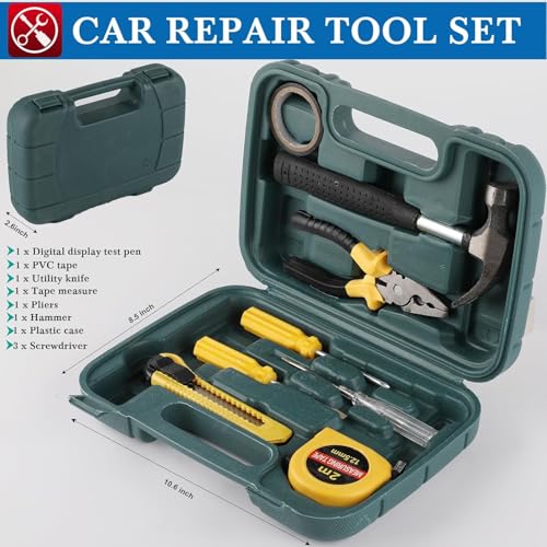 kewen Car Emergency Kit, Roadside Assistance Emergency Car Kit - Product Imagery
