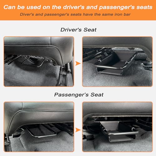 Front Under Seat Tray Compatible with 2018-2026 Jeep Wrangler & - Product Imagery