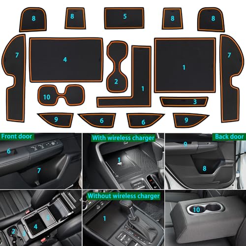 Center Console Liner for Honda CRV Accessories 2023 2024 2025 - Product Imagery