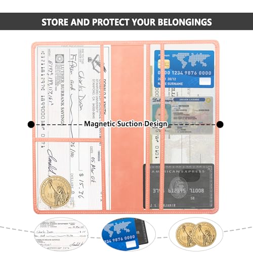Car Registration and Insurance Holder,PU Leather Car Glove Box - Product Imagery