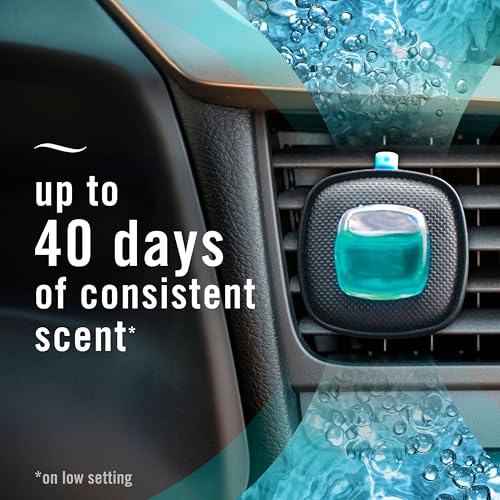 Febreze Car Air Freshener, Odor-Fighting Automotive Vent Clip, - Product Imagery