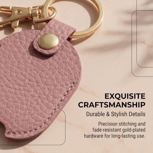 Leather Car Key Cover, Stylish Key Covers for Auto Keys, Car Key - Product Imagery