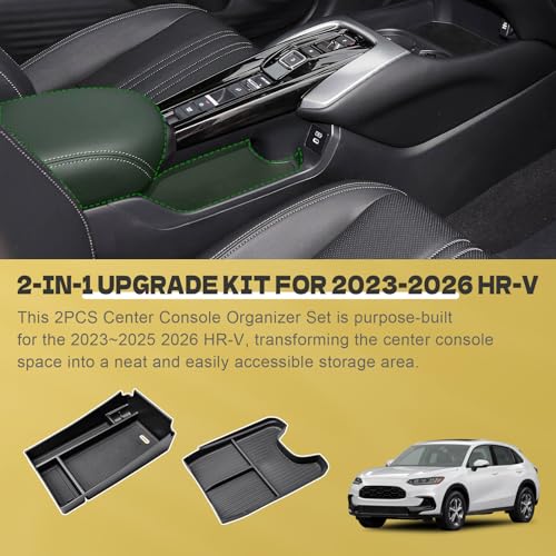 Center Console Organizer Tray for 2023-2026 Honda HRV - Product Imagery