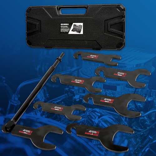 43300 Pneumatic Fan Clutch Wrench, 8PCS Fan Clutch Removal Tool - Product Imagery