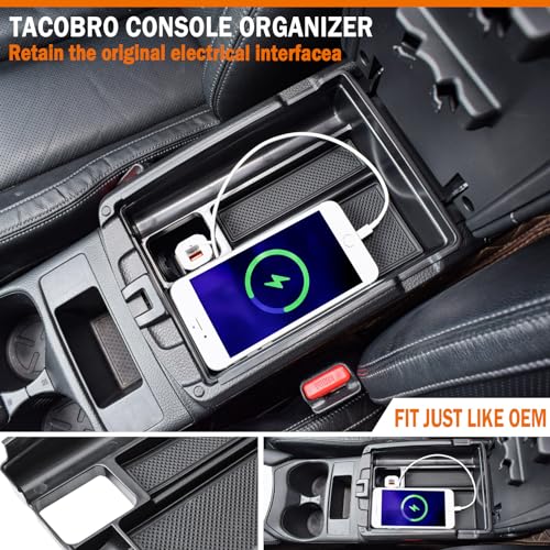 TACORBO Center Console Tray Compatible with Nissan Rogue - Product Imagery
