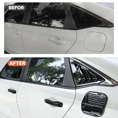 for 2022-2026 Honda Civic Accessories (11th Gen), 7pcs Exterior - Product Imagery
